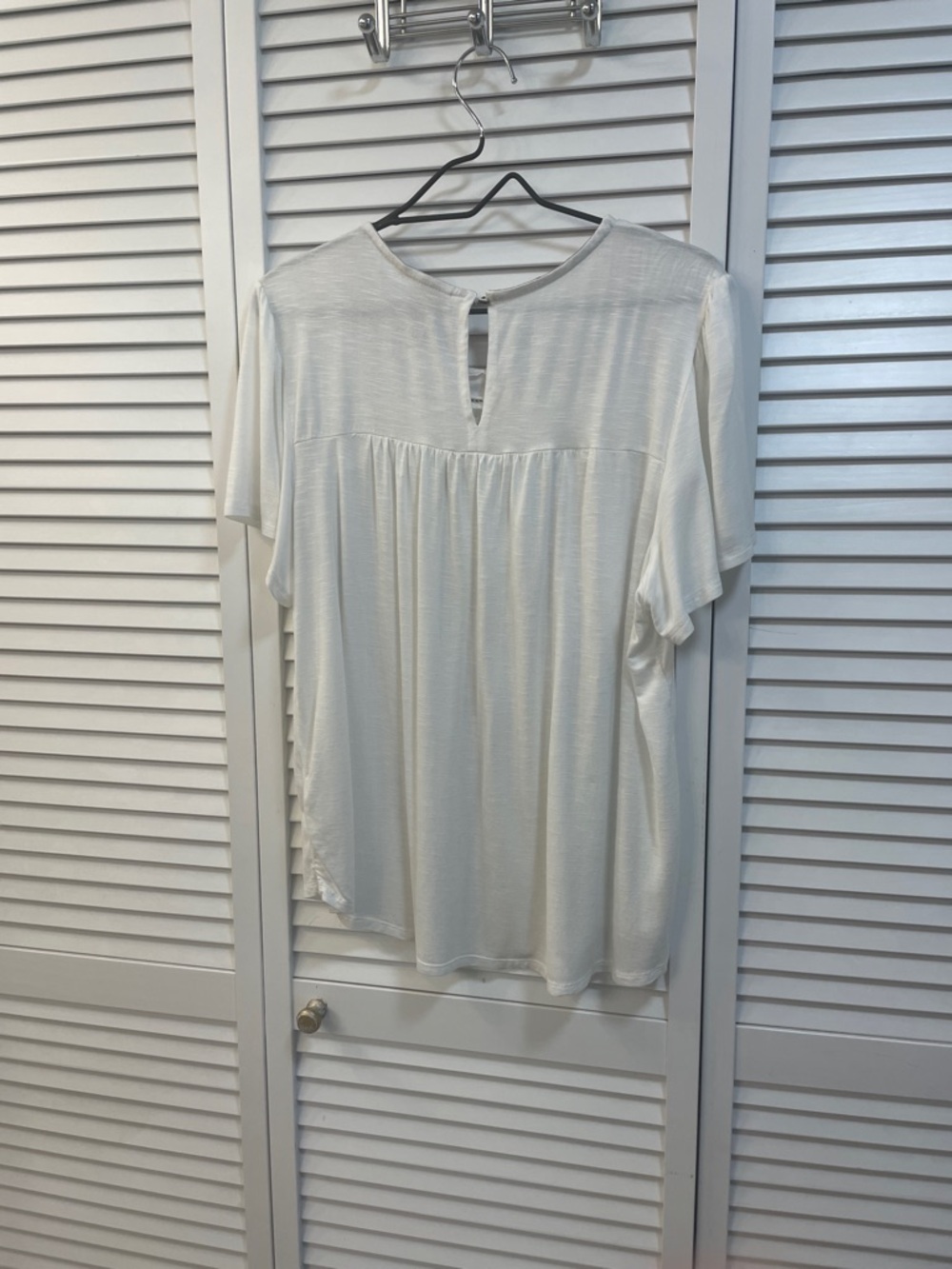 Knox Rose White Peasant Tunic Embroidery Size XL - Picture 6 of 8